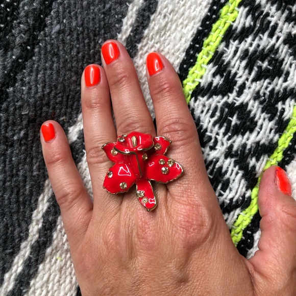 VERSACE for H&M floral ring size 8 - Picture 13 of 16